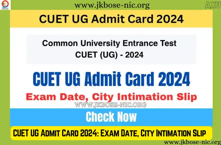 CUET UG Admit Card 2024