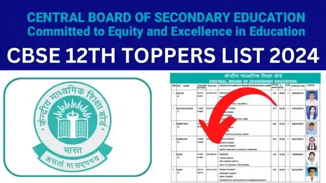 CBSE 12 Topper 2024 list