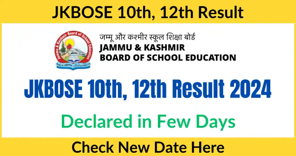 JKBOSE 10th, 12th Result 2024