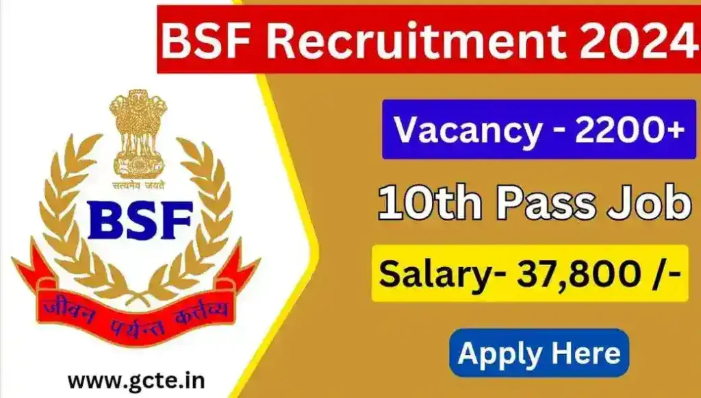 BSF Recruitment 2024