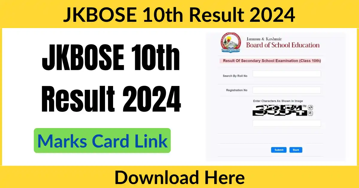 JKBOSE 10th Result 2024 Soon Results Expected Today or Tomorrow