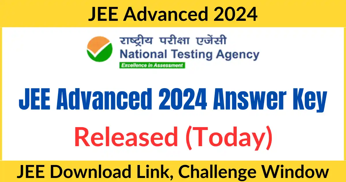 JEE Advanced 2024 Answer Key