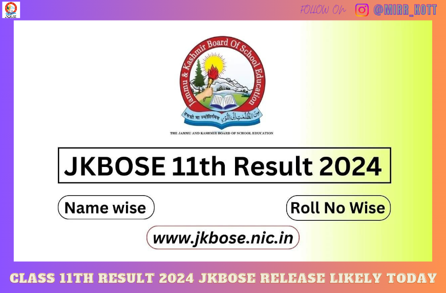 Class 11th Result 2024