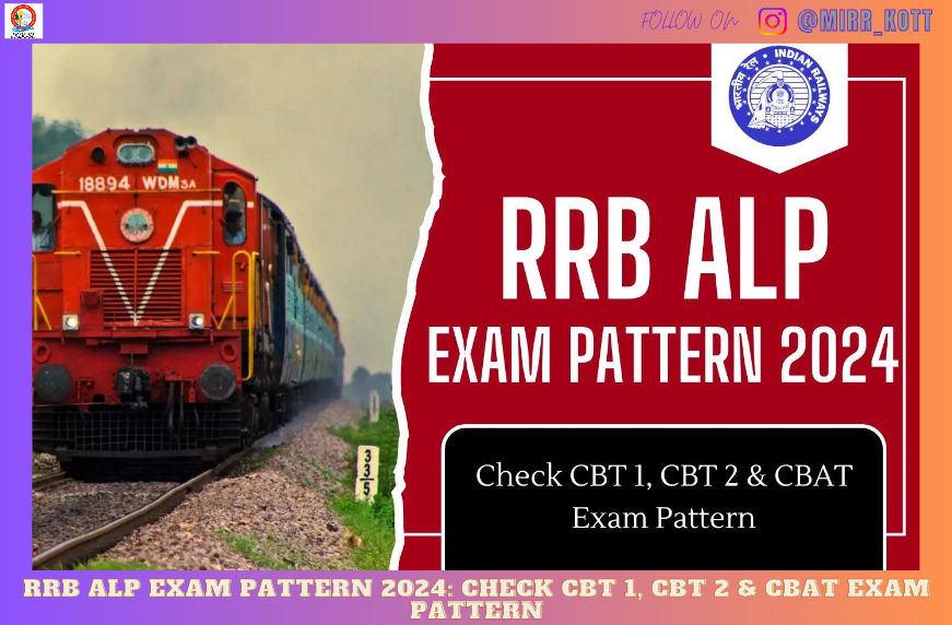 RRB ALP Exam Pattern 2024