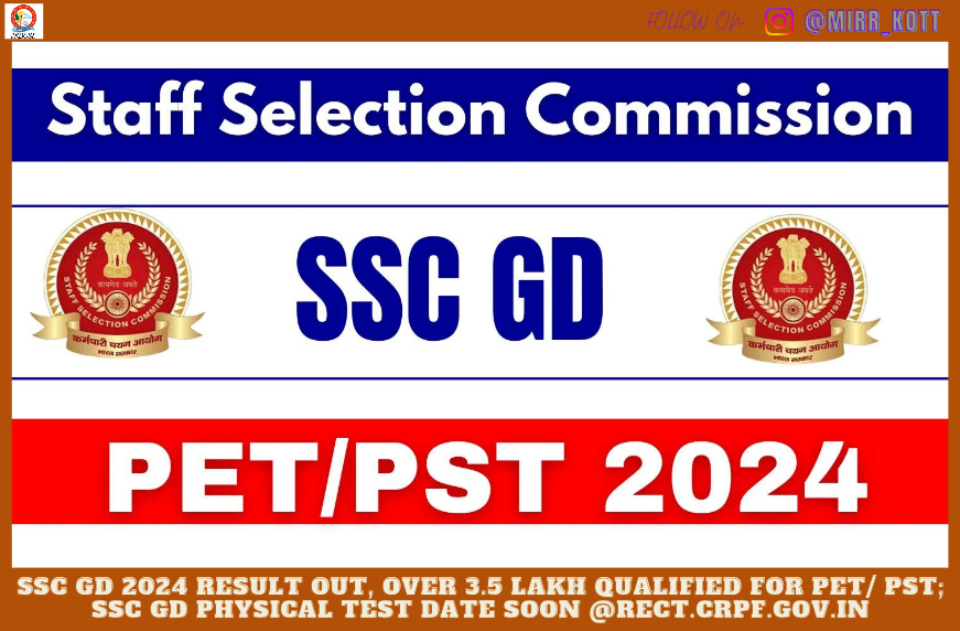 SSC GD 2024 Result Out