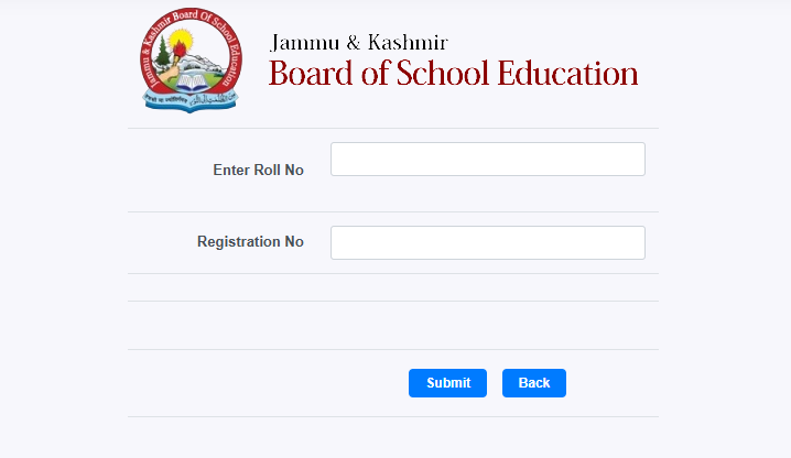 JKBOSE 10th Result 2024