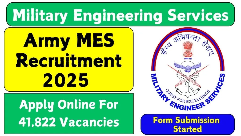 Army MES Recruitment 2025